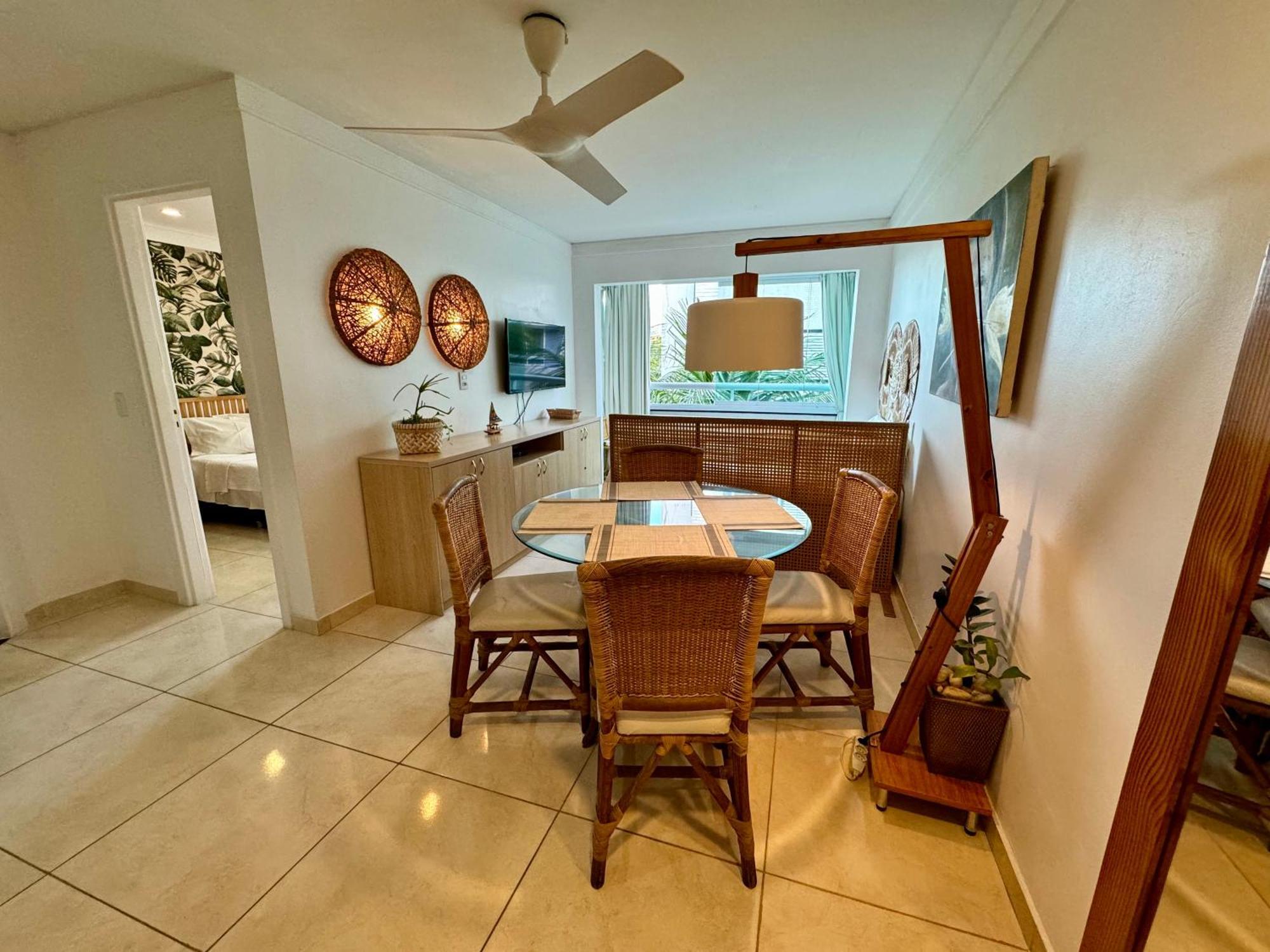 公寓 Edy Hospedagens Beira-mar Flat 310 Com Vista O Morro Do Careca, Piscina E Localizacao Privilegiada 纳塔尔