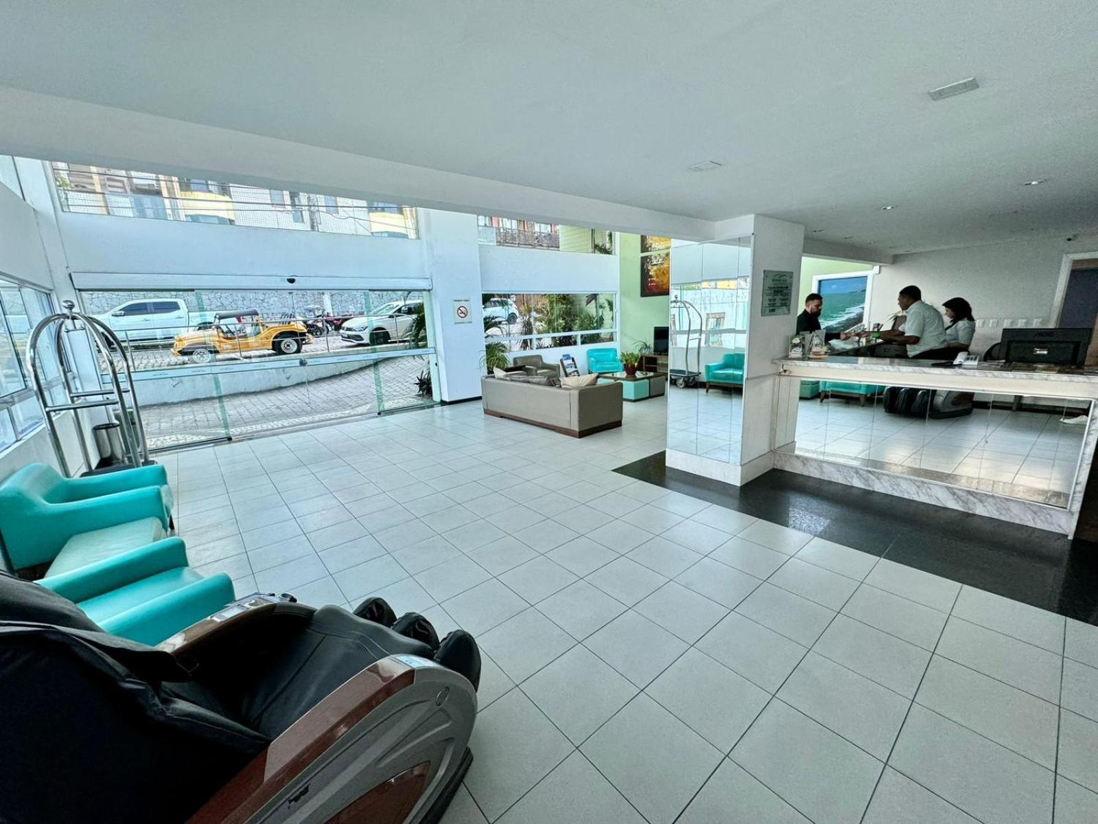 公寓 Edy Hospedagens Beira-mar Flat 310 Com Vista O Morro Do Careca, Piscina E Localizacao Privilegiada 纳塔尔